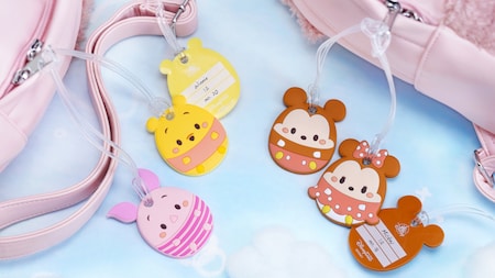 disney ufufy luggage tags