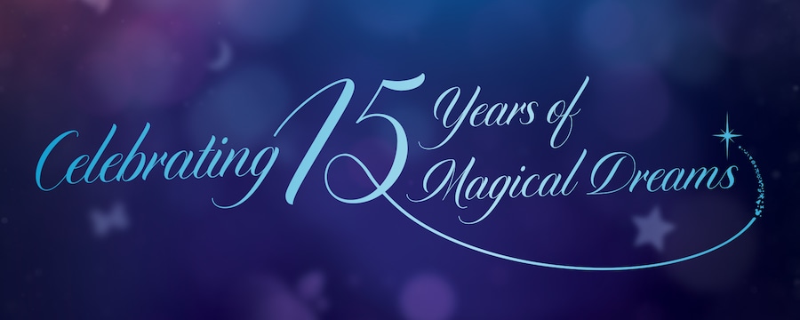 Celebrating 15 years of Magical Dreams Hong Kong Disneyland